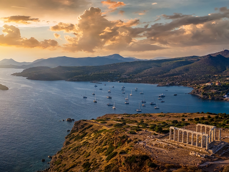 Segelreviere in Griechenland